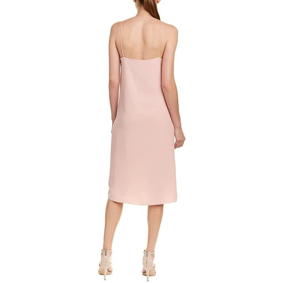 Sam Edelman Women's High Neck Straight Midi, Blush, 12 - Picture 2 of 2